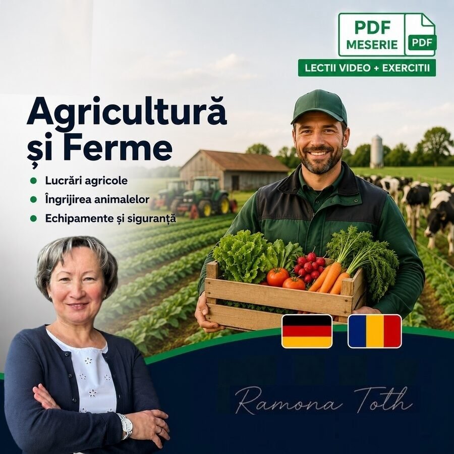 Curs de germană pentru agricultură și ferme în Germania