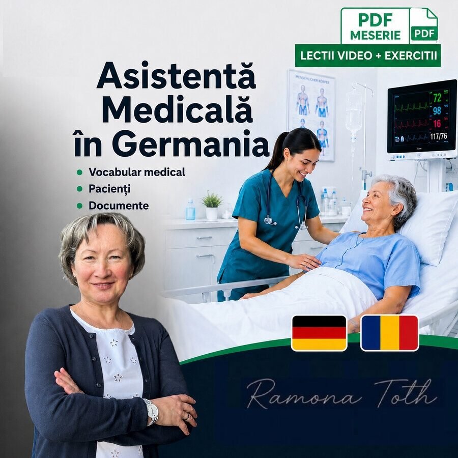 Curs de germană pentru asistente medicale în Germania