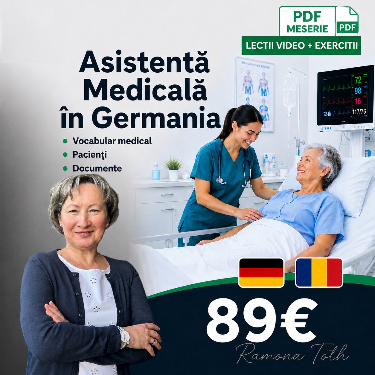 Curs Germană — Asistentă Medicală în Germania