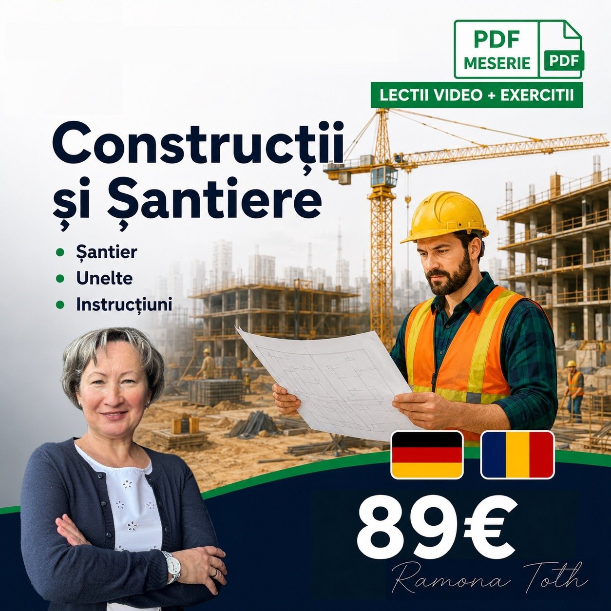 Curs Germană — Construcții și Șantiere