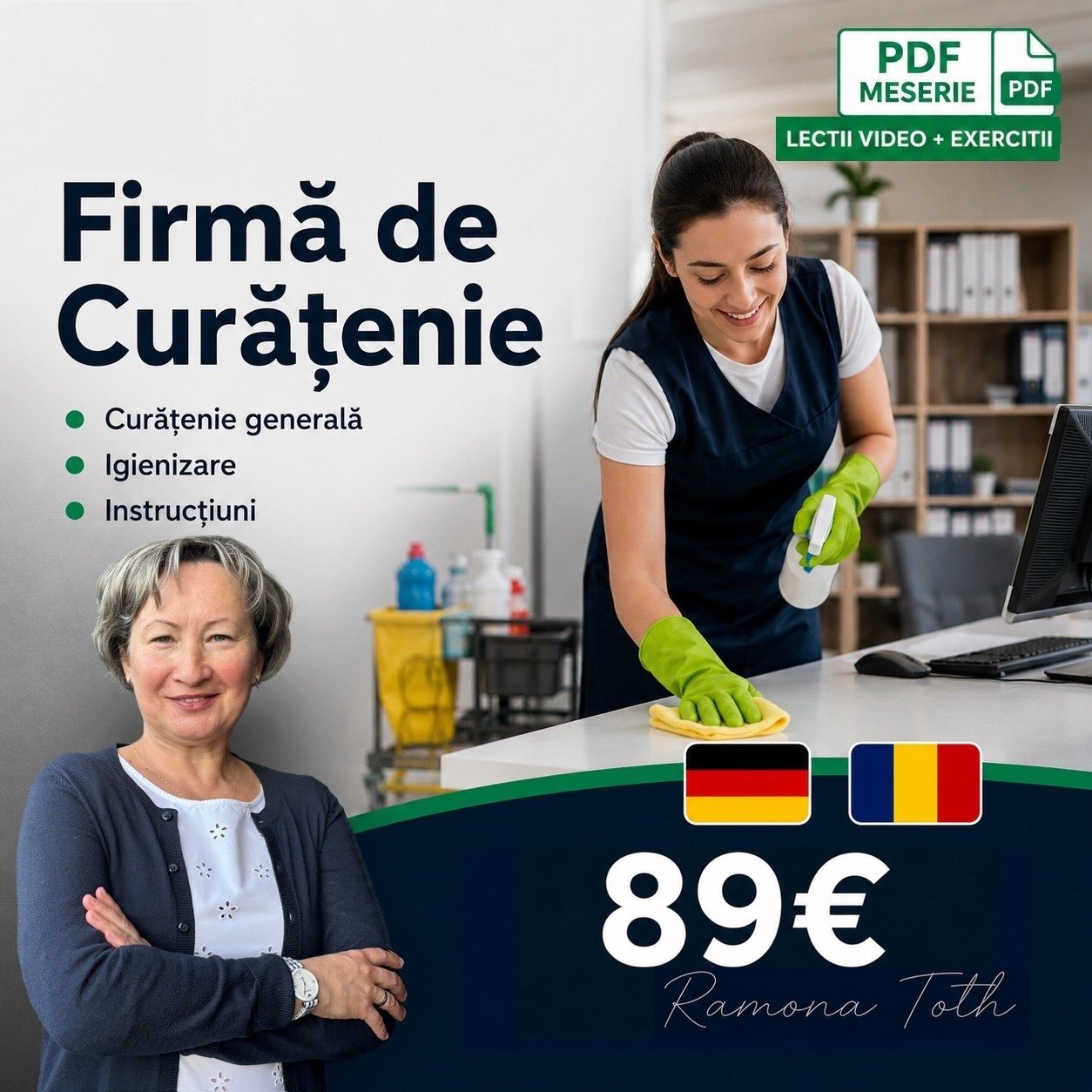 Curs Germană — Firmă de Curățenie