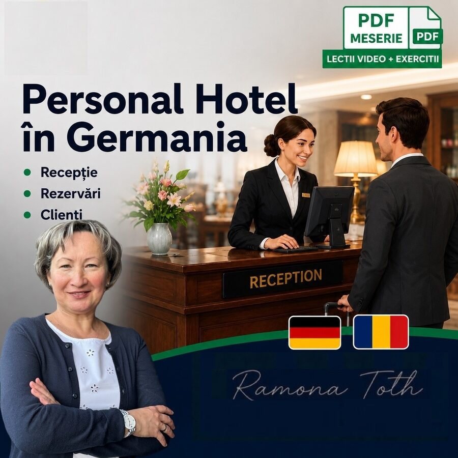 Curs de germană pentru personalul de hotel în Germania
